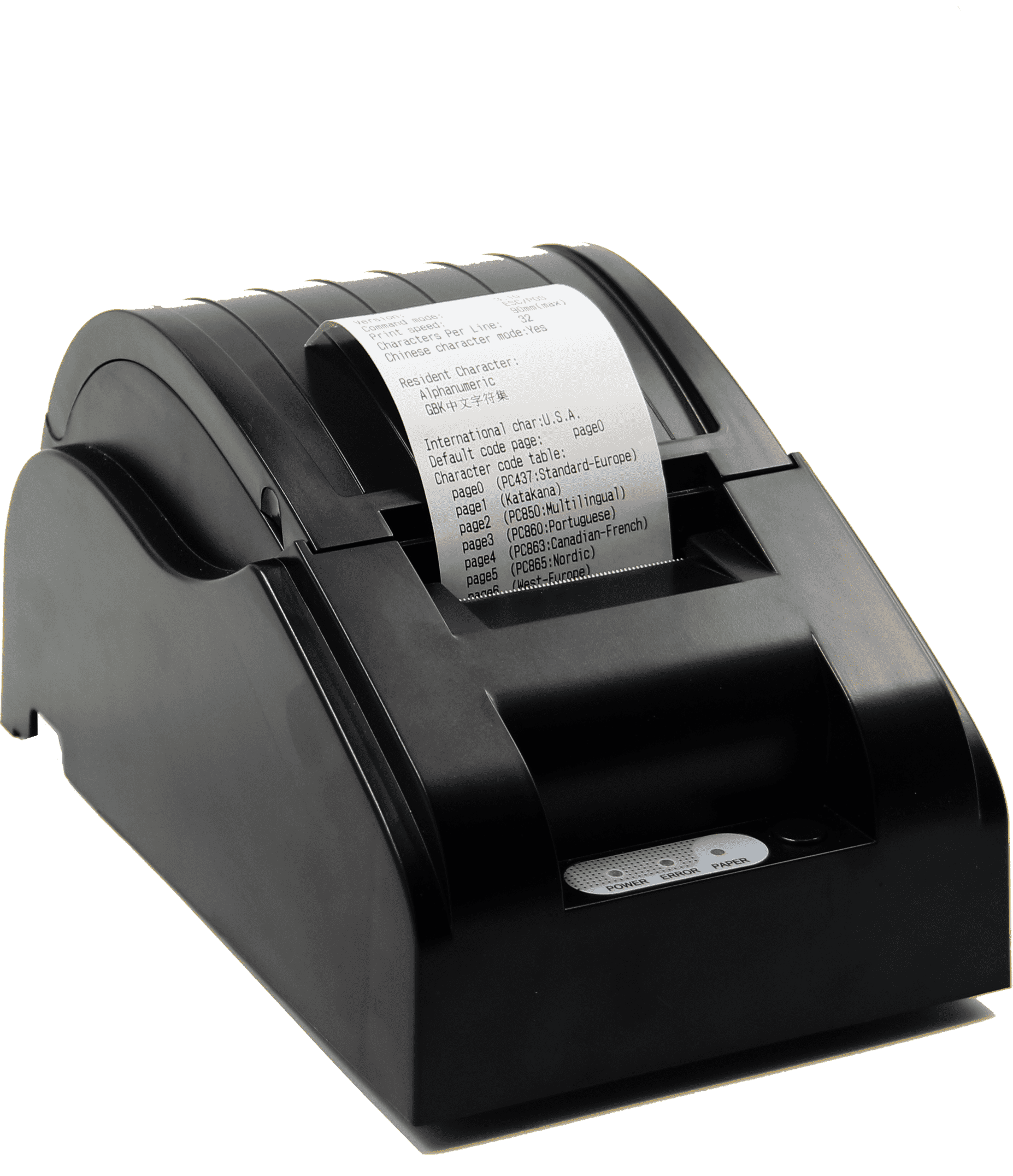 Removable Thermal Receipt Invoice Printer for Restaurant Hotel Pub Bar Food Shop 1-