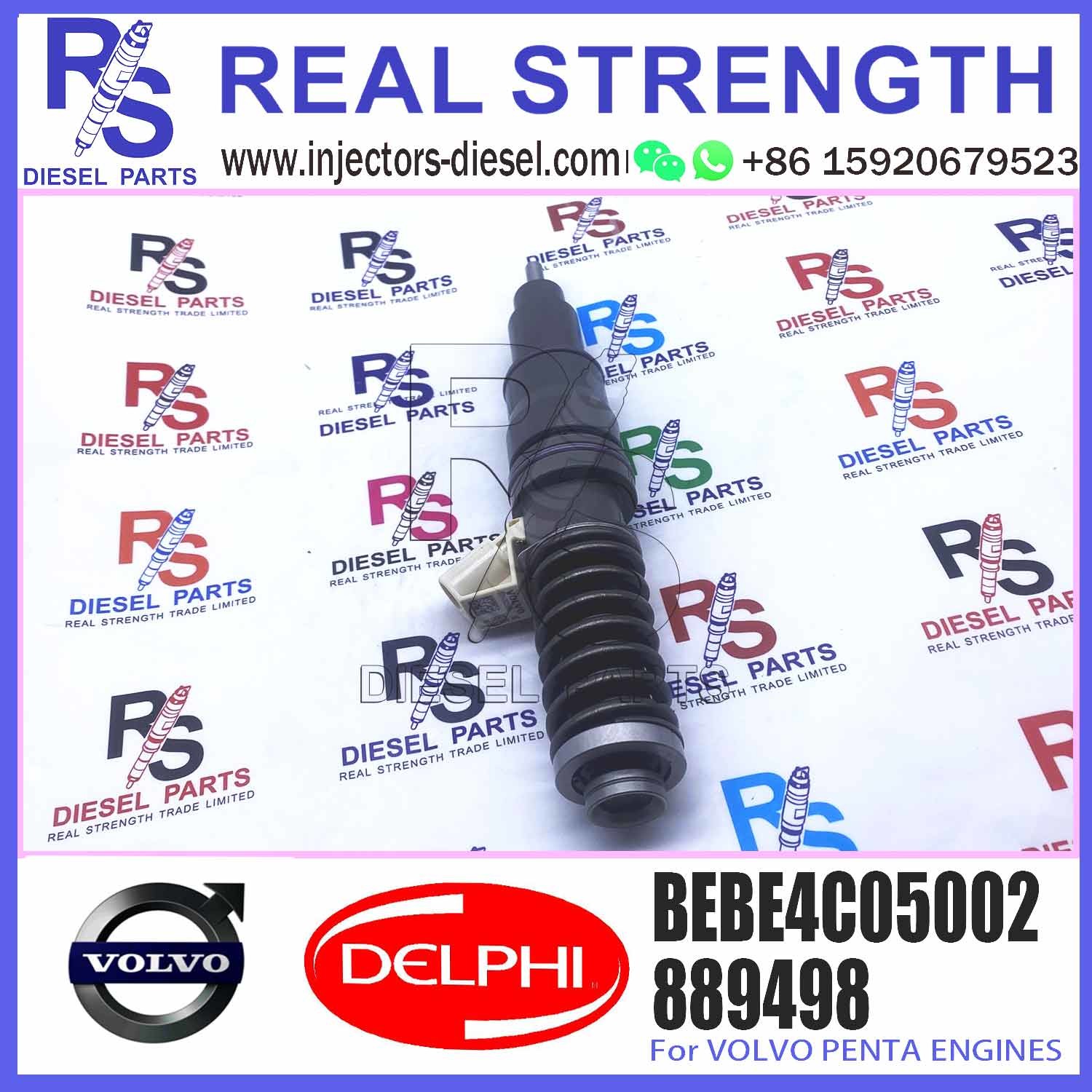 injector common rail injector 889498 BEBE4C05001 BEBE4C05002 For 9.0 LITRE MARINE
