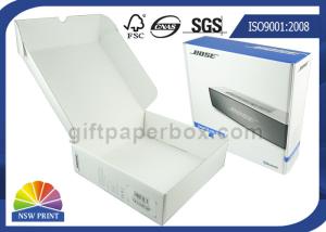CMYK Custom Printing Corrugated Mailer Box , Paper Mailer Packaging Box