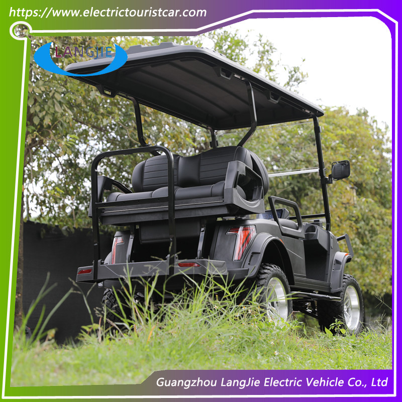 4 Seats AC Motor Electric Hunting Car 2 Rows For Wedding Place 30% Climbing Ability