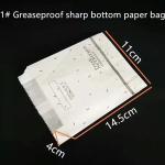 Disposable Biodegradable Greaseproof Takeaway SOS Paper Bag