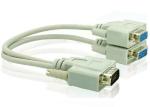 Beige Color Monitor Video Cable High Fidelity Transmission HDPE Insulation