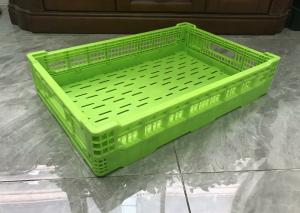 Quality Store 600*400*120mm Fruit And Vegetable Plastic Crates Logo Printing wholesale