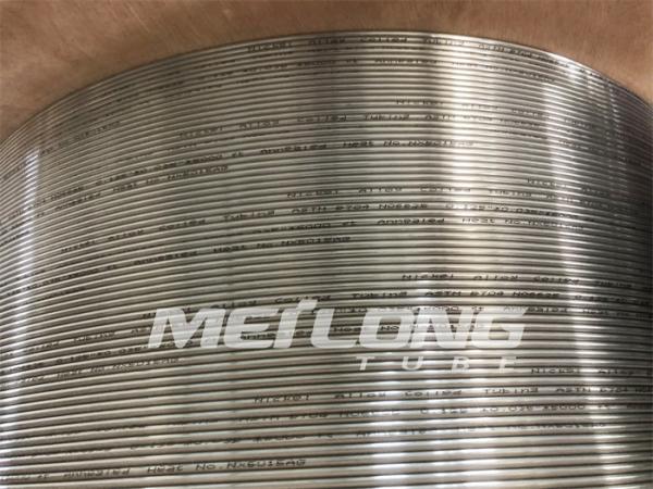 Hydrostatic Tested Stainless Steel Capillary ASTM A789 Incoloy 825 Capillary