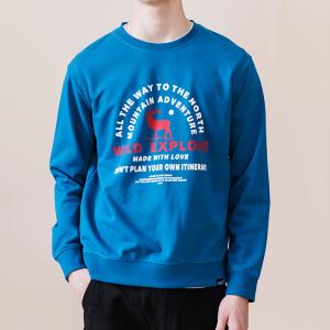 Quality Fleece Fabric Plain Crew Neck Sweatshirt Unisex Long Sleeve Jumper Pullover wholesale