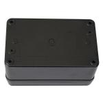 Black Color Plastic Waterproof Electrical Junction Box / Electrical Connection