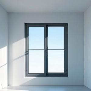 Quality Multi Point Soundproof Sliding Aluminum Window Custom Heat Insulation wholesale
