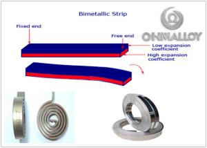 Quality High Expansion Layer Bimetallic Material For Automatic Protection Switching wholesale
