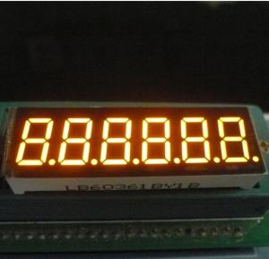 Quality Electronic Scales 6 Digit 7 Segment LED Display 0.36 Inch Ultra Bright Amber wholesale