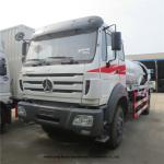 Beiben 8000L -10000L Septic Vacuum Trucks , Cesspit Emptier Truck Customized