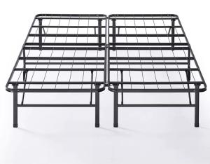 Quality Easy Assembly Modern California King Black Bed Frame Queen Foundation with Mail Packing wholesale