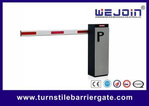 China Aluminium Alloy Arm Car Barrier Gate  2-6s Adjustable Speed parking Barrier Gate on sale