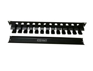 Quality 24Fo 19&quot; 1U Height Fiber Cable Management Unit FTTH wholesale
