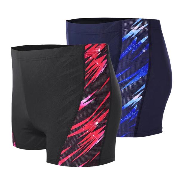 Anti Chlorine Competitive Swimming Shorts Training Men'S Competition Swim Trunks
