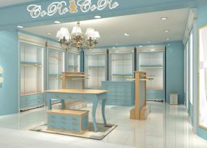 Quality Children Apparel Showroom Retail Clothing Store Fixtures Fully - Disassemble Structure wholesale