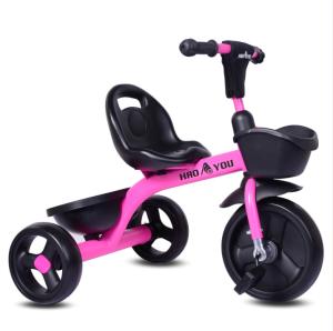 Quality Affordable Kids 3-Wheel Red Bike With Steel Handlebars And No Suspension wholesale