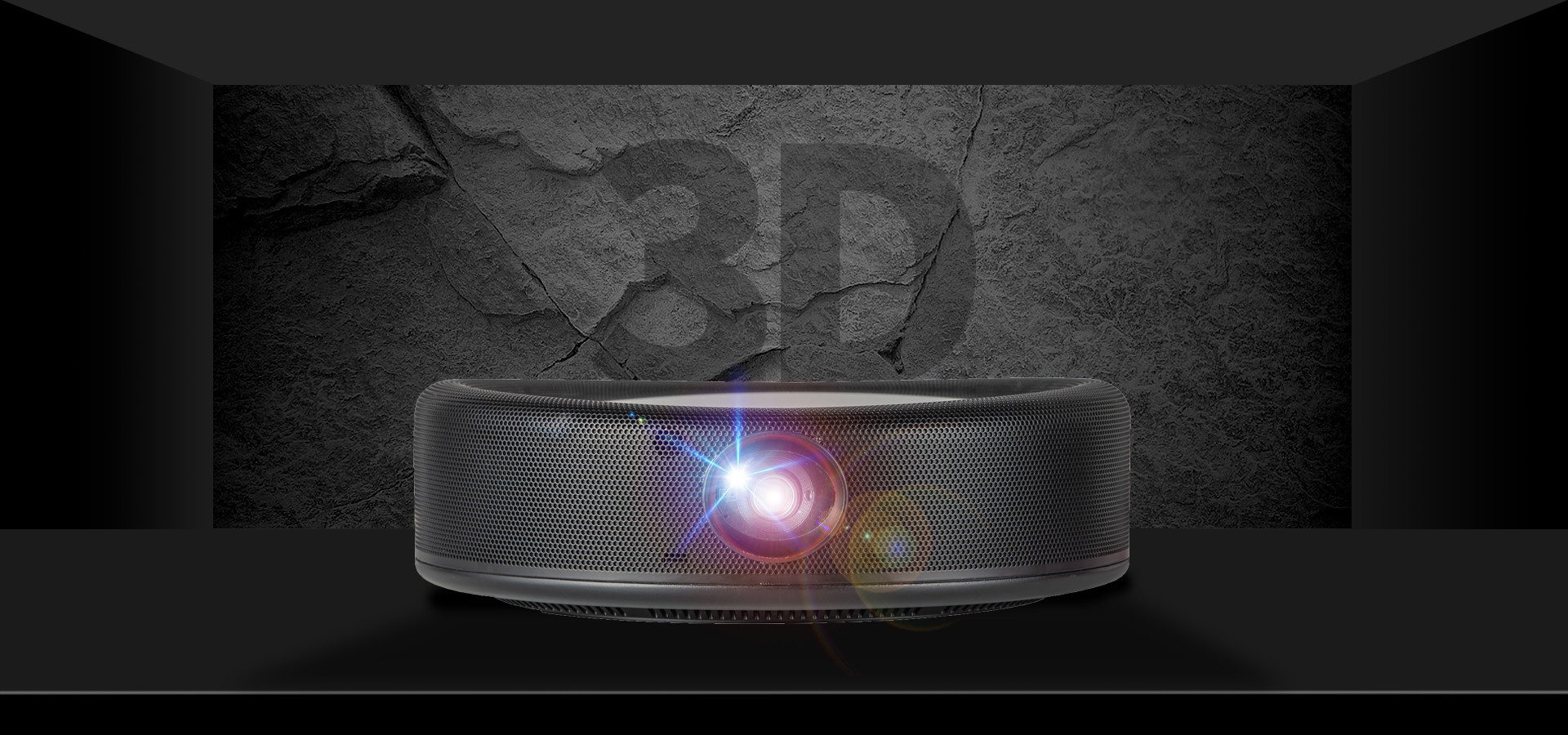 Full HD Native 1920 × 1080P DLP Pico Projector WiFi For Home Theater