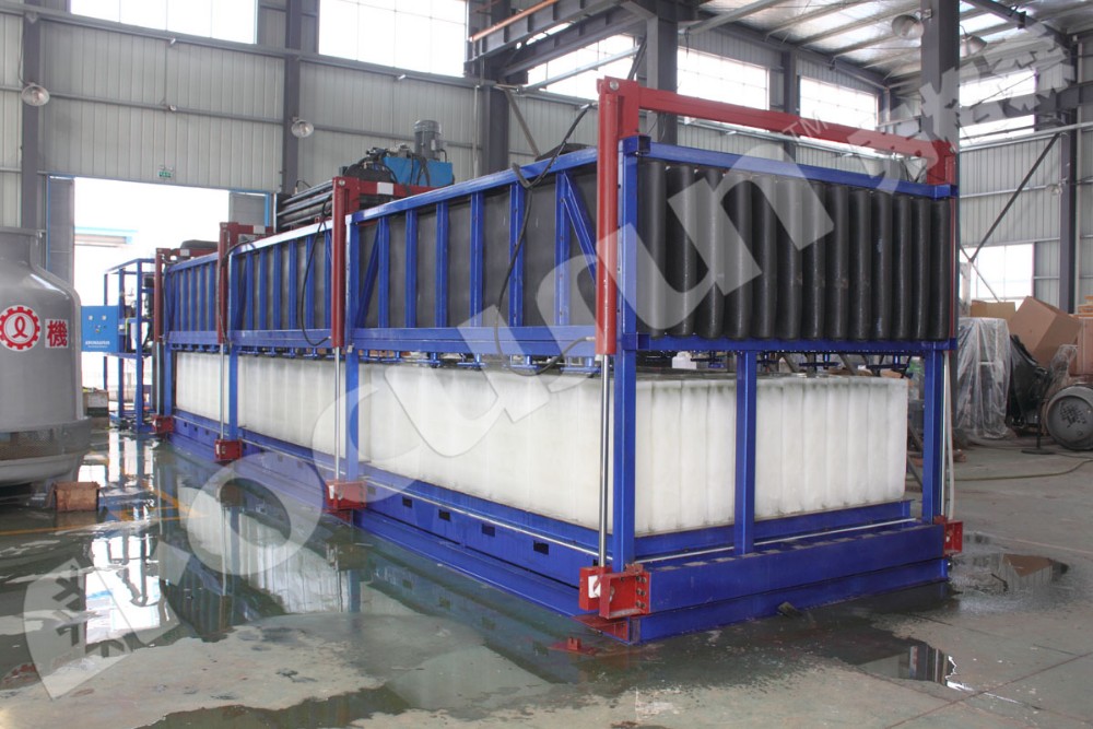 Block Ice Machine for Fish and Seafood 5/10/15/20/25/50kg Ice Size 380v/220V Voltage