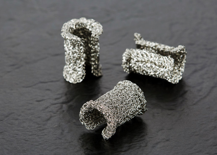Nickel Plated Knitted Wire Mesh Gasket High Corrosion Resistance