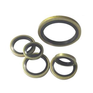 Quality Rubber NBR Hydraulic Self Centering Bounded Seal Washer Kit Metal Screw Combine Ring wholesale
