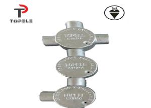Quality Galvanized Electrical Circular Junction Box 20mm 25mm Malleable Iron 3 Way Hot Dip wholesale