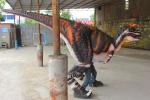 Breathable Realistic Dinosaur Costume , Lightweight Lifelike Carnotaurus Costume