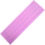 OEM / ODM Silicone Cute Cake Lace Mat , Silicone Lace Mats For Cake