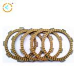 Durable Motorcycle Clutch Parts Rubber Clutch Friction Plate For CG150 3.0mm