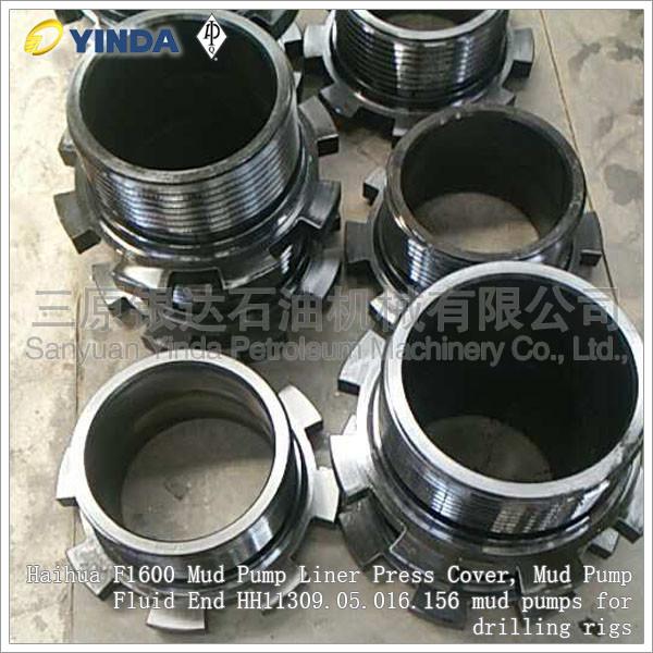 Haihua F1600 Mud Pump Liner Press Cover, Mud Pump Fluid End HH11309.05.016.156