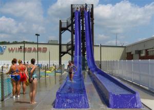 Quality Commercial Kamikaze Water Slide Fiberglass 10m Height For Adult wholesale