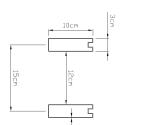 6060T4 Aluminum Wooden Grain Aluminum Suspended Ceilings OEM / ODM