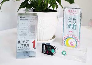 Quality Decorative Transparent 0.70mm PVC Perfume Gift Packaging Boxes wholesale