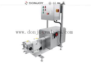 Quality Hygienic Rotary Lobe Pump For Transfer High Viscosity Products wholesale