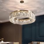 luxury Decor Led Chandelier Creative Crystal Living Room Lamp Modern large