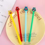 Funny Cute Halloween Signature Pen 0.5mm Black Ink Gift Monster Gel Pen For