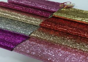 Quality Salon Decoration Wallpaper Glitter Fabric Roll Pu Aritificial Leather wholesale