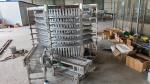 Fish Meat Pie Double Drum Spiral Belt Freezer for Sale