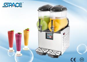 Quality Commercial Frozen Granita Machine / Smoothie Slush Machine With Two Bowl wholesale