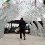 ISO Outdoor Chinese Festival Lanterns Theme Park Equipment Sun Proof