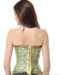 Polyster Sexy corset with luxary jacquard