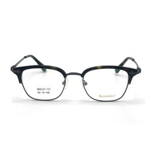 Quality BD014 Square Acetate Metal Frames available in 145mm Temple Length wholesale