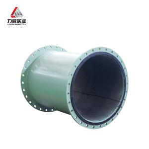 Quality 300Psi Rubber Lined Pipe Natural Synthetic Lining Seamless Steel Design wholesale