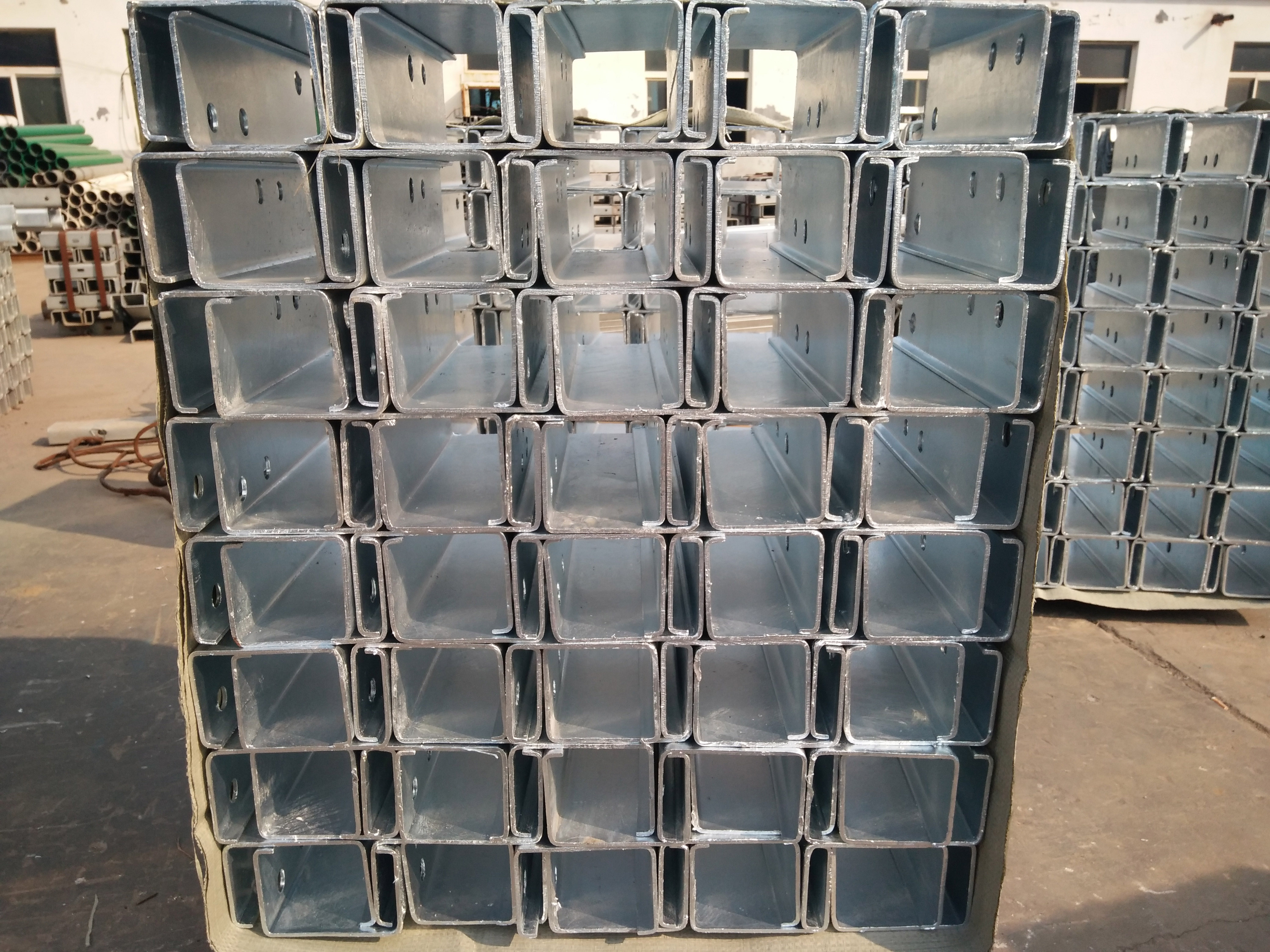 Q235 Q345 Aashto M180 Highway Hot-dip Galvanized Corrugated Beam Guardrail Spacer