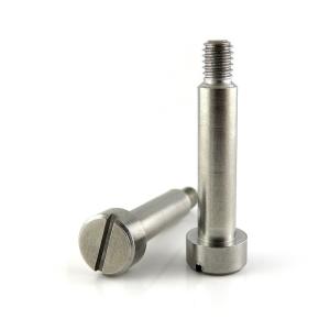 Quality Customized Stainless Steel Step Shoulder Screw with Plain Finish and 1mm-500mm Length wholesale