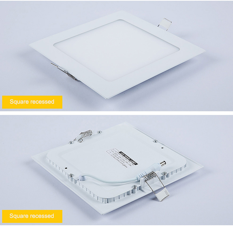 Easy to Install 6w 12w 18w 24w Surface Mounted Square LED Panel Light for Home Office
