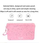 Silicone Rabbit Square Silicone Cosmetic Storage Bag Fashion Solid Color