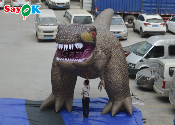 5m 15ft Inflatable Mascot T-Rex Tyrannosaurus Dinosaur For Exhibition