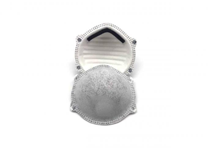 Disposable Air Child Respirator Mask , Ffp2 Dust Mask Carbon Cup Design
