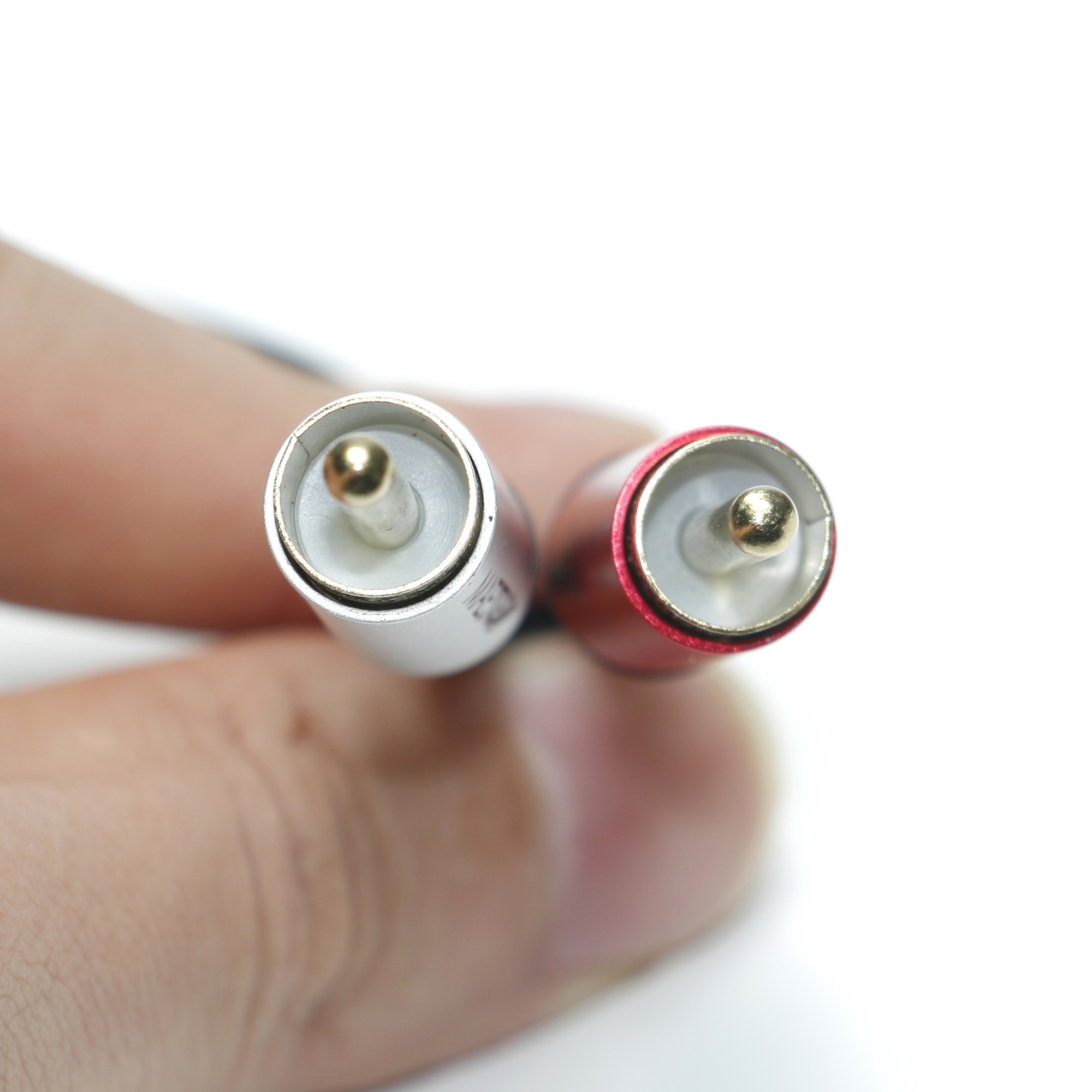 Digital Audio Cable 3.5MM 2/1 Black PVC White Red Plated Aluminum Alloy Golden Connector For Car Audio
