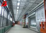 Steel 10um Painting Production Line With Side Exhaust System Wind Blade